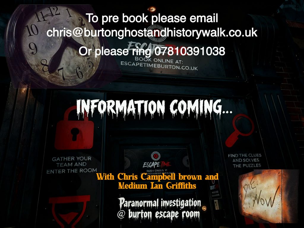 escape rooms paranormal investigation